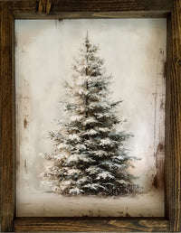 Silent Pine Canvas Print