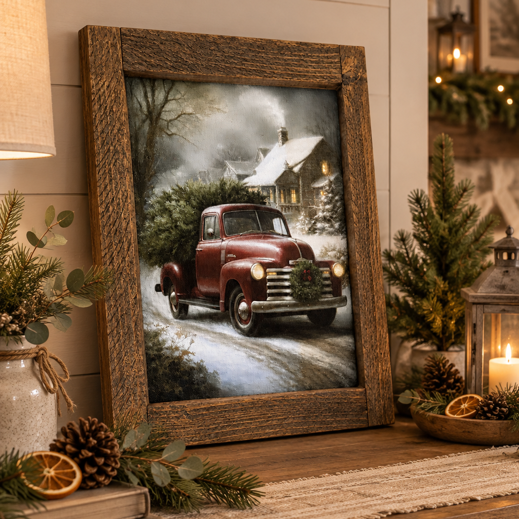 Noel Delivery Canvas Print Exclusive