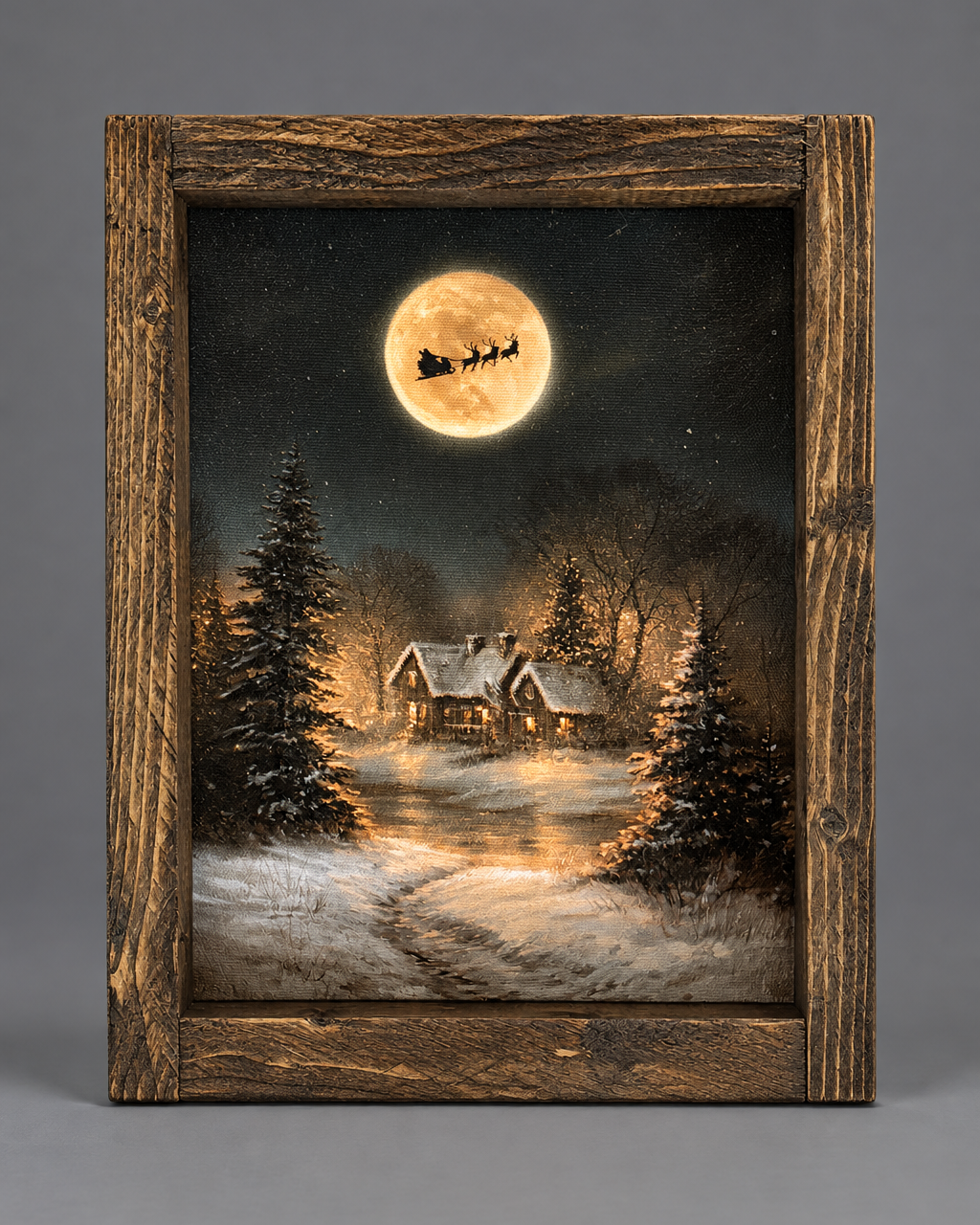 Over the Rooftops Canvas Print Exclusive
