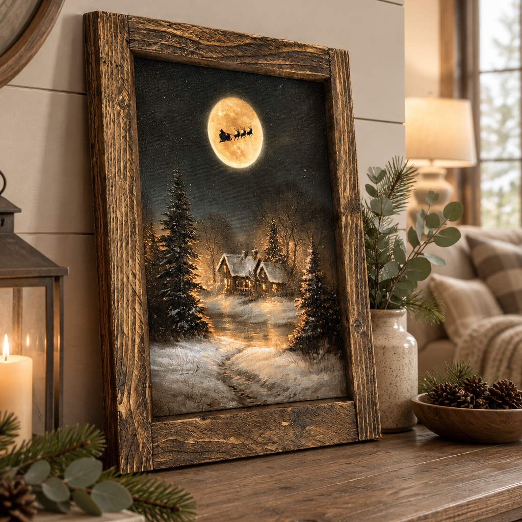Over the Rooftops Canvas Print Exclusive