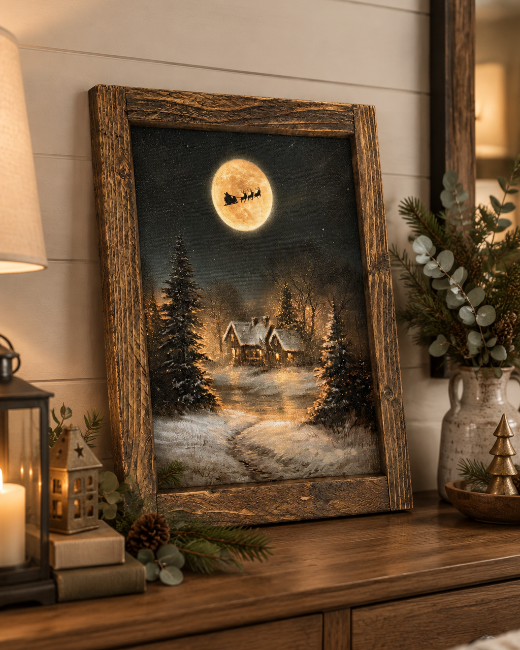 Over the Rooftops Canvas Print Exclusive