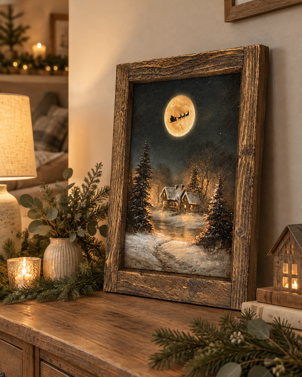 Over the Rooftops Canvas Print Exclusive