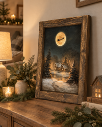 Over the Rooftops Canvas Print Exclusive