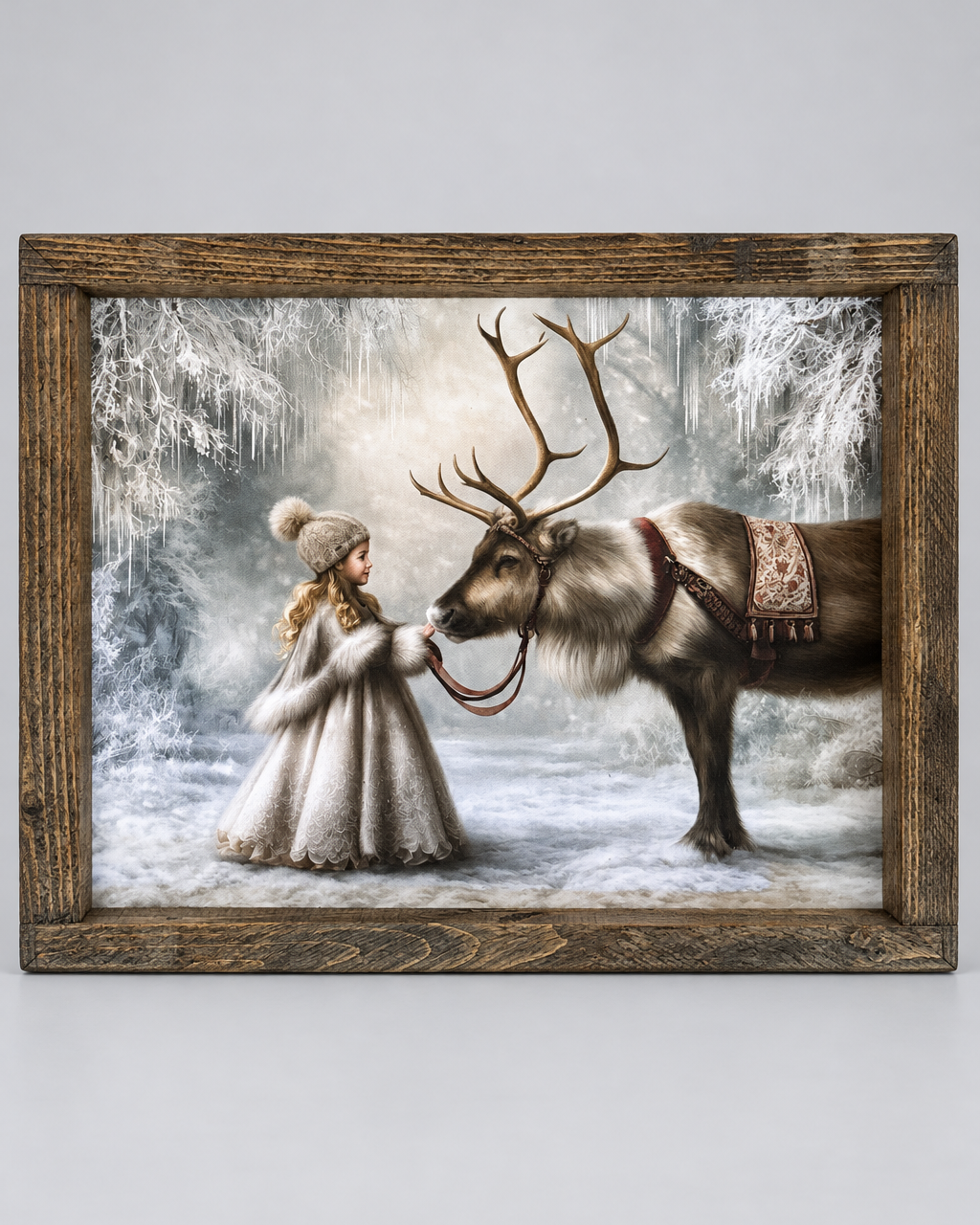 Winter's Gentle Guide Canvas Print Exclusive