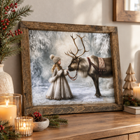 Winter's Gentle Guide Canvas Print Exclusive