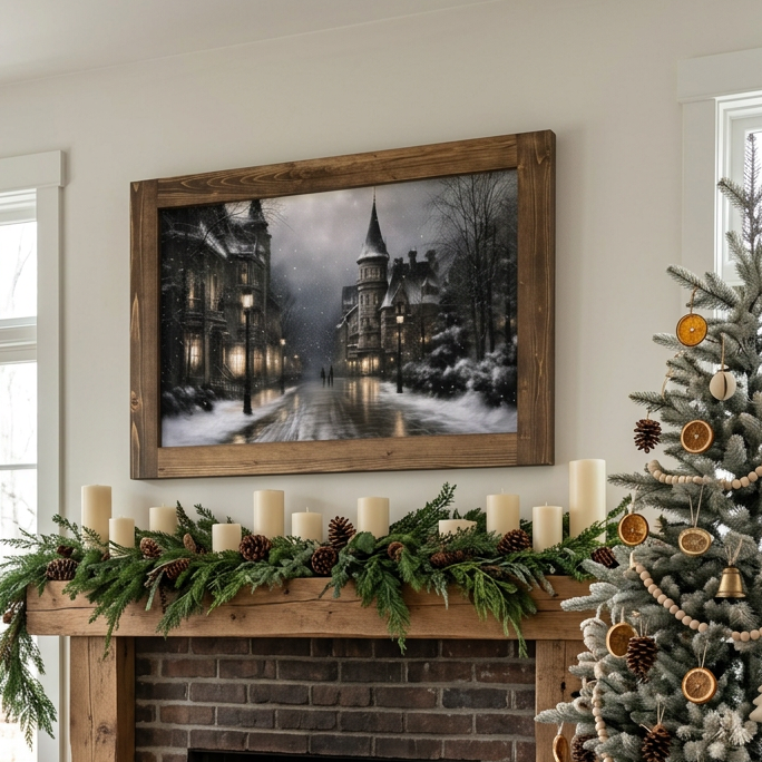 The Old Quarter Canvas Print