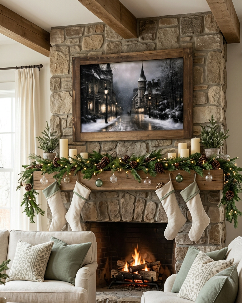 The Old Quarter Canvas Print