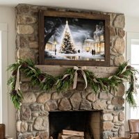 Town Square Glow Canvas Print Exclusive