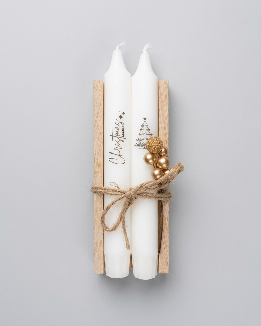 Duo Taper Candle Gift Set