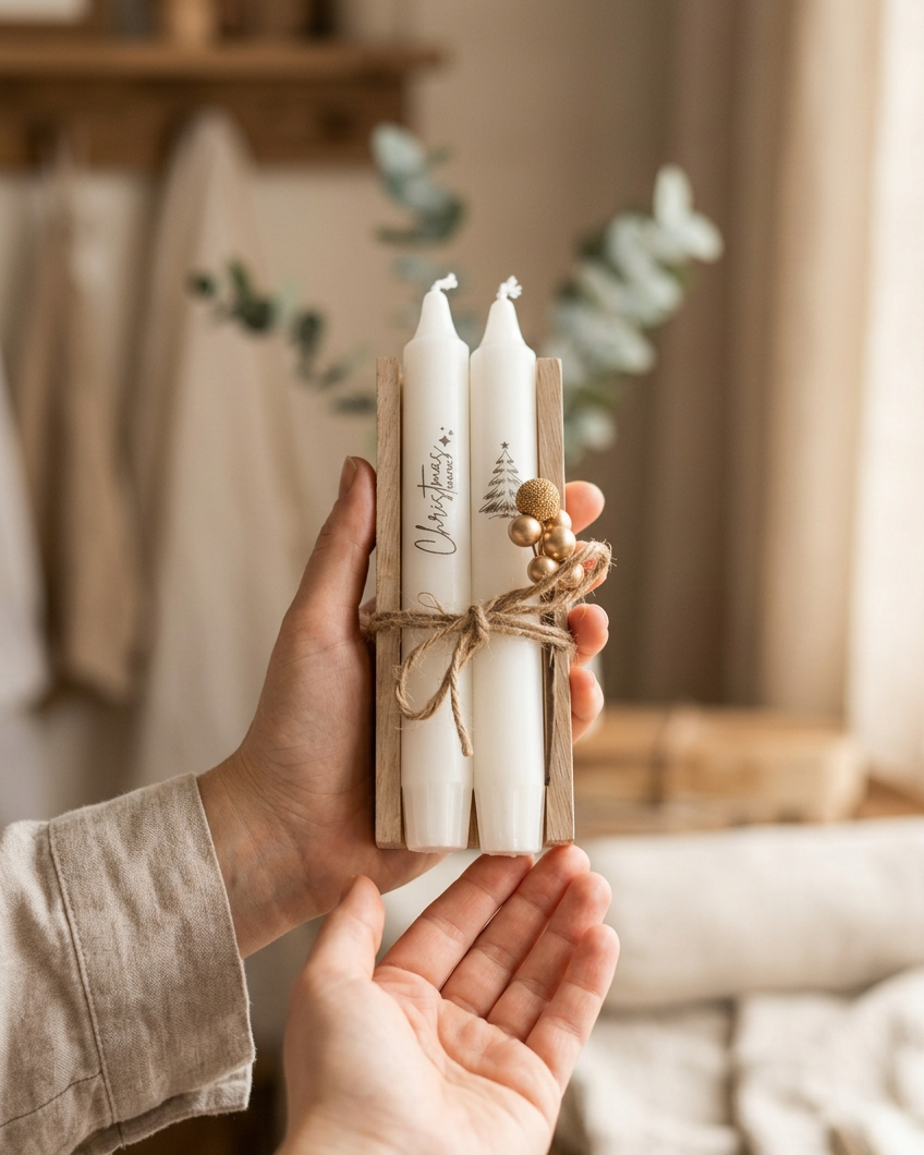 Duo Taper Candle Gift Set