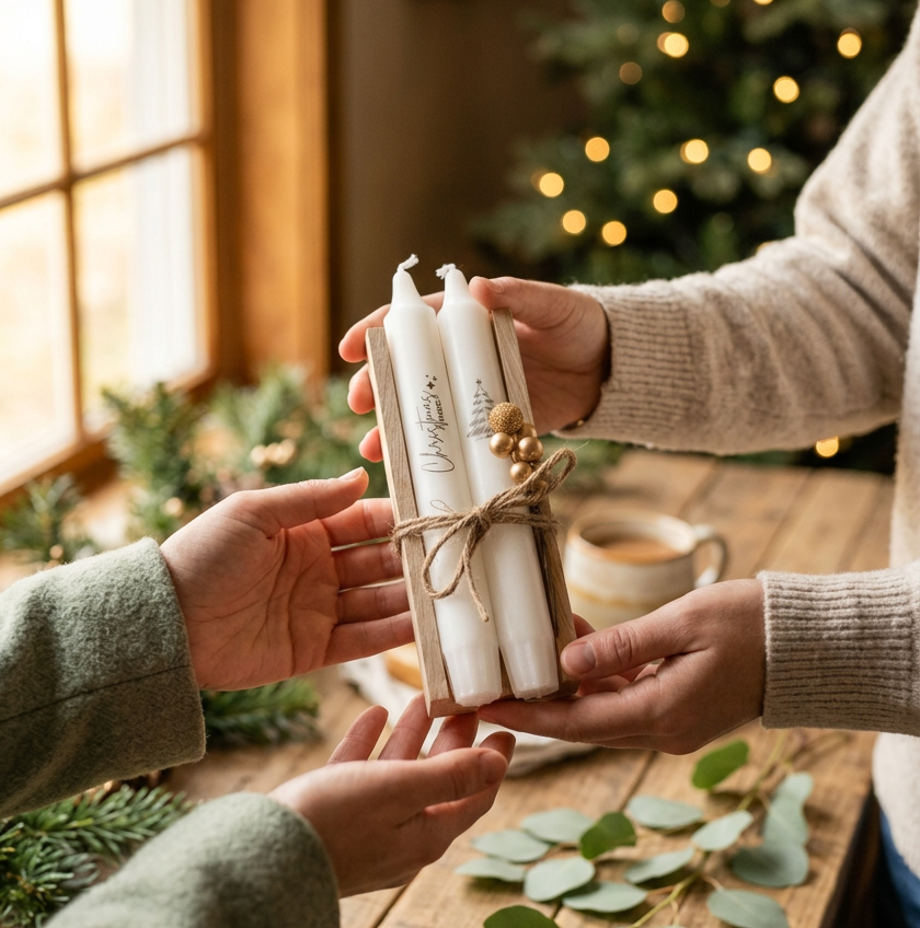 Duo Taper Candle Gift Set