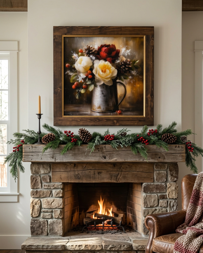 Holly and Hearth Canvas Print Exclusive