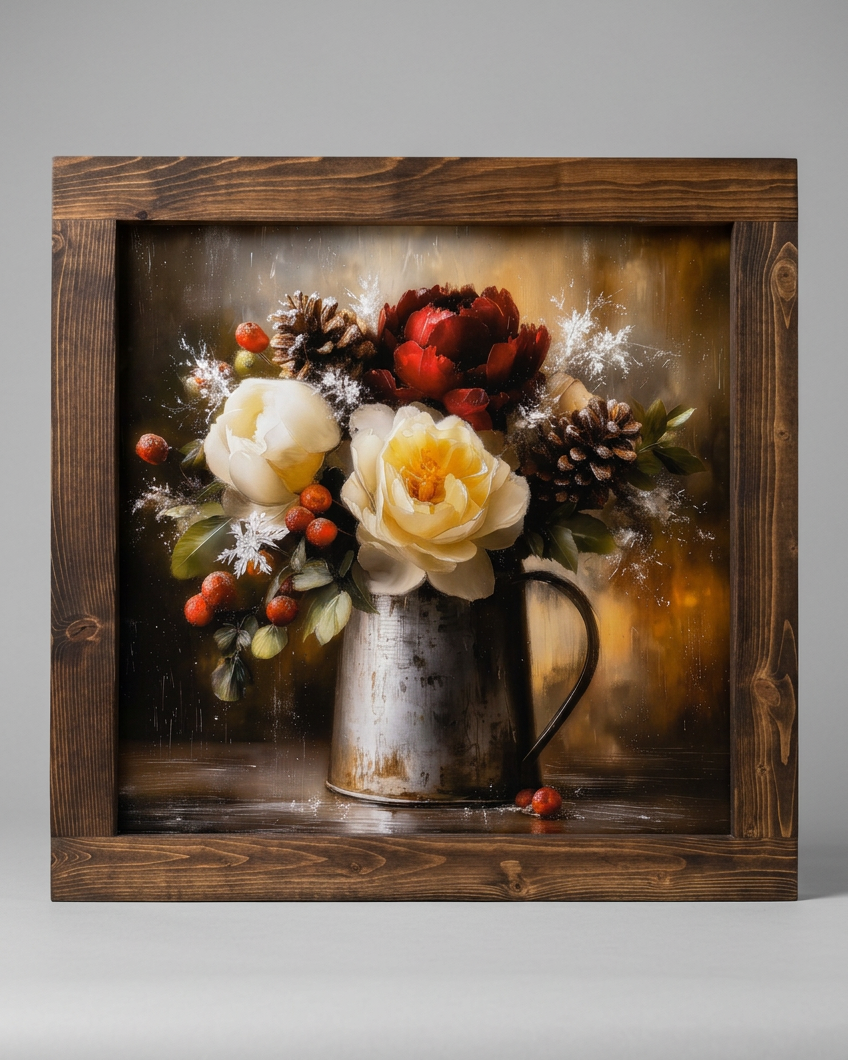 Holly and Hearth Canvas Print Exclusive