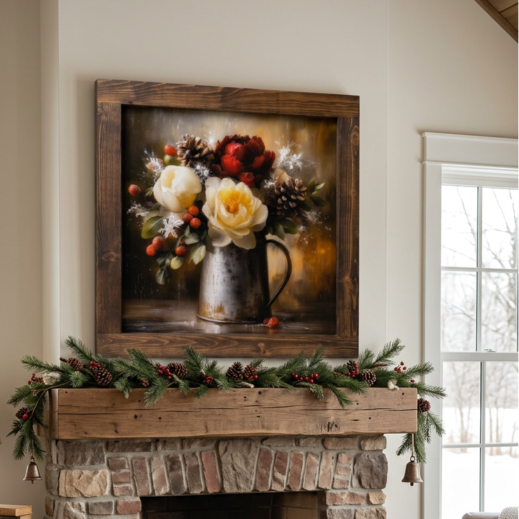 Holly and Hearth Canvas Print Exclusive