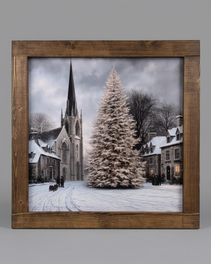 A Christmas Eve Tradition Canvas Print