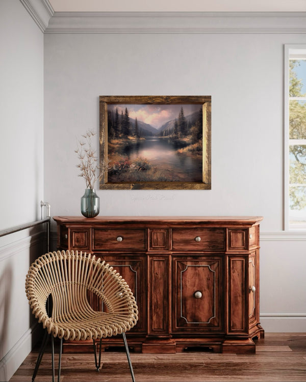 Mountain Retreat Canvas Print