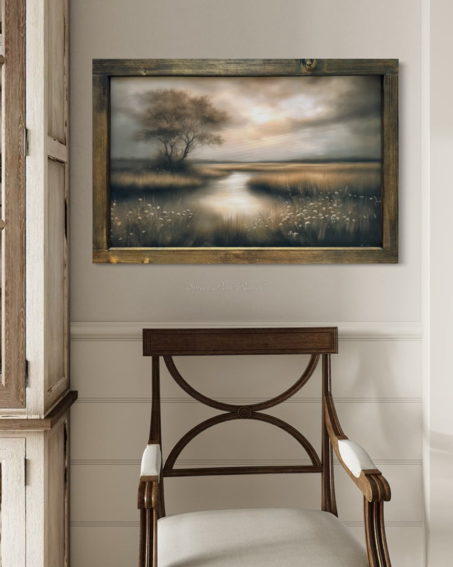 Dusky Wetland Canvas Print