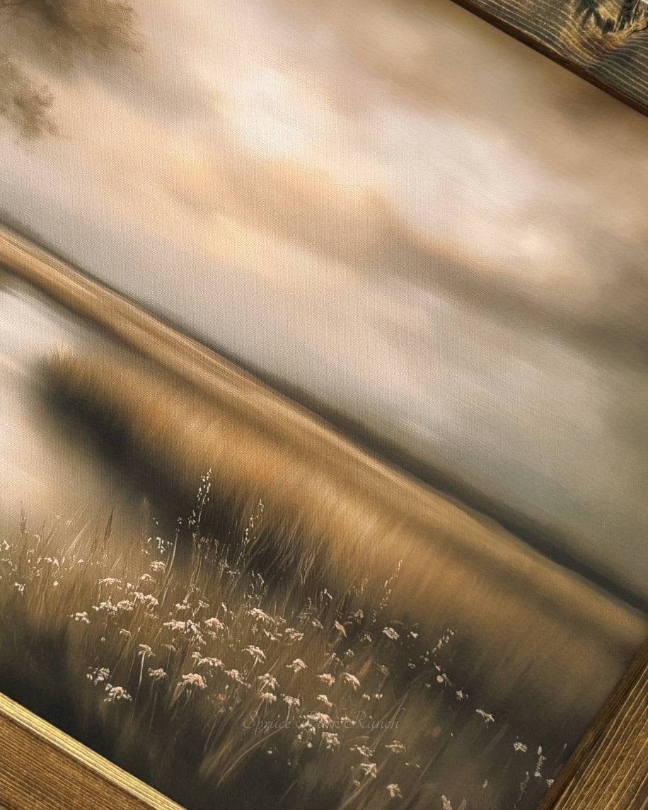 Dusky Wetland Canvas Print