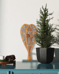 Decorative Wood Snowshoes