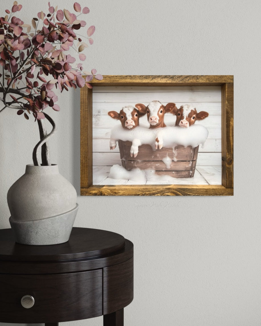 Just Add Bubbles Canvas Print
