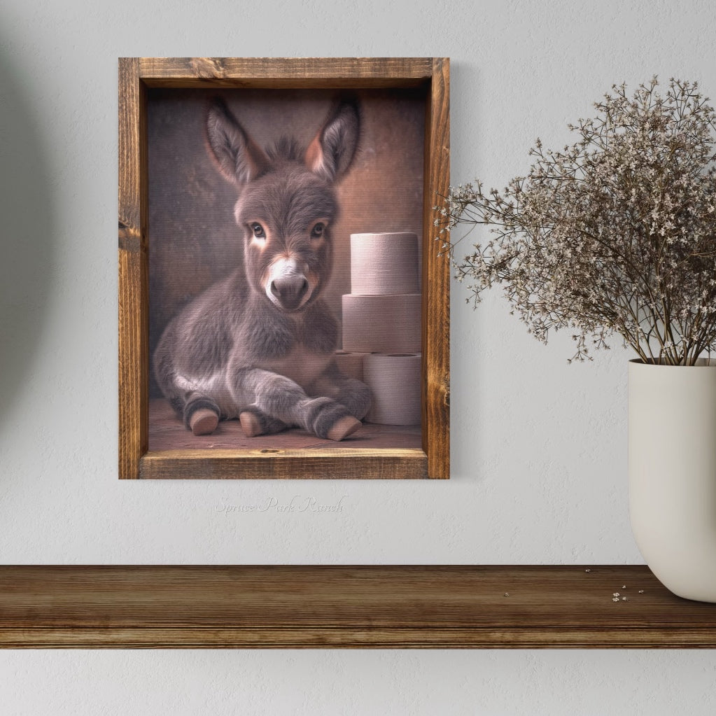 Just Here for the Rolls Canvas Print