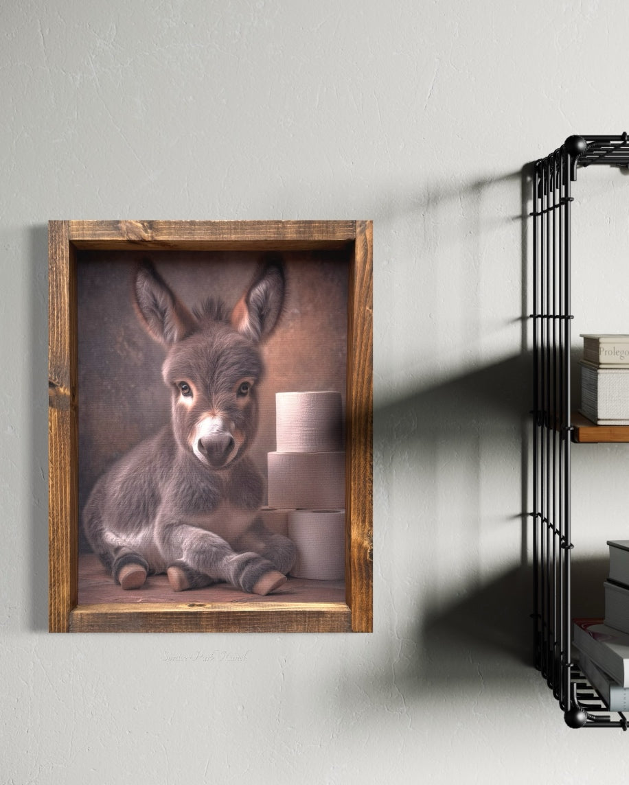 Just Here for the Rolls Canvas Print