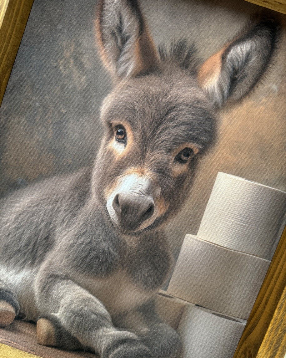 Just Here for the Rolls Canvas Print