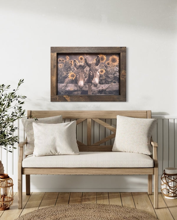 Country Companions Canvas Print