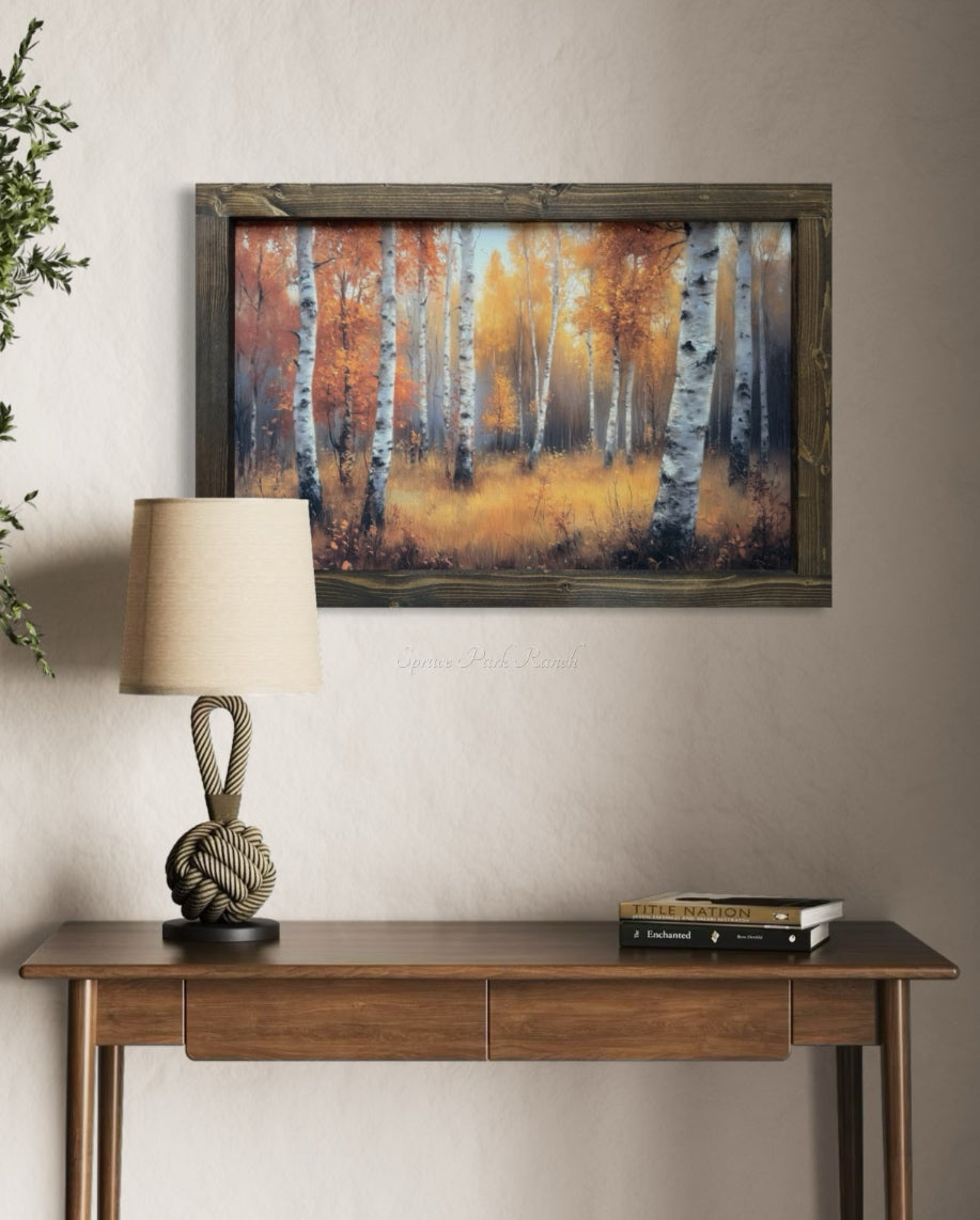 October Grove Canvas Print