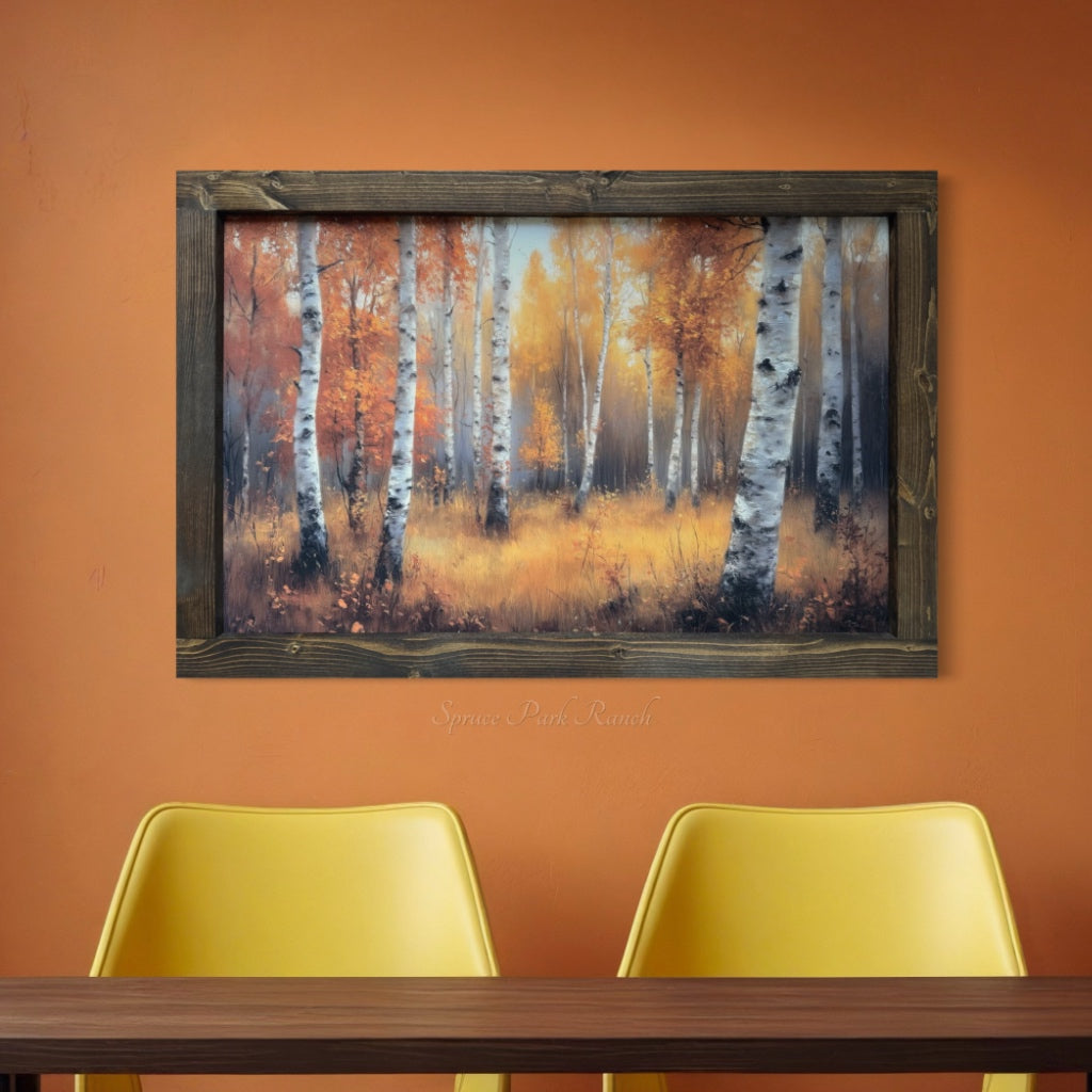 October Grove Canvas Print