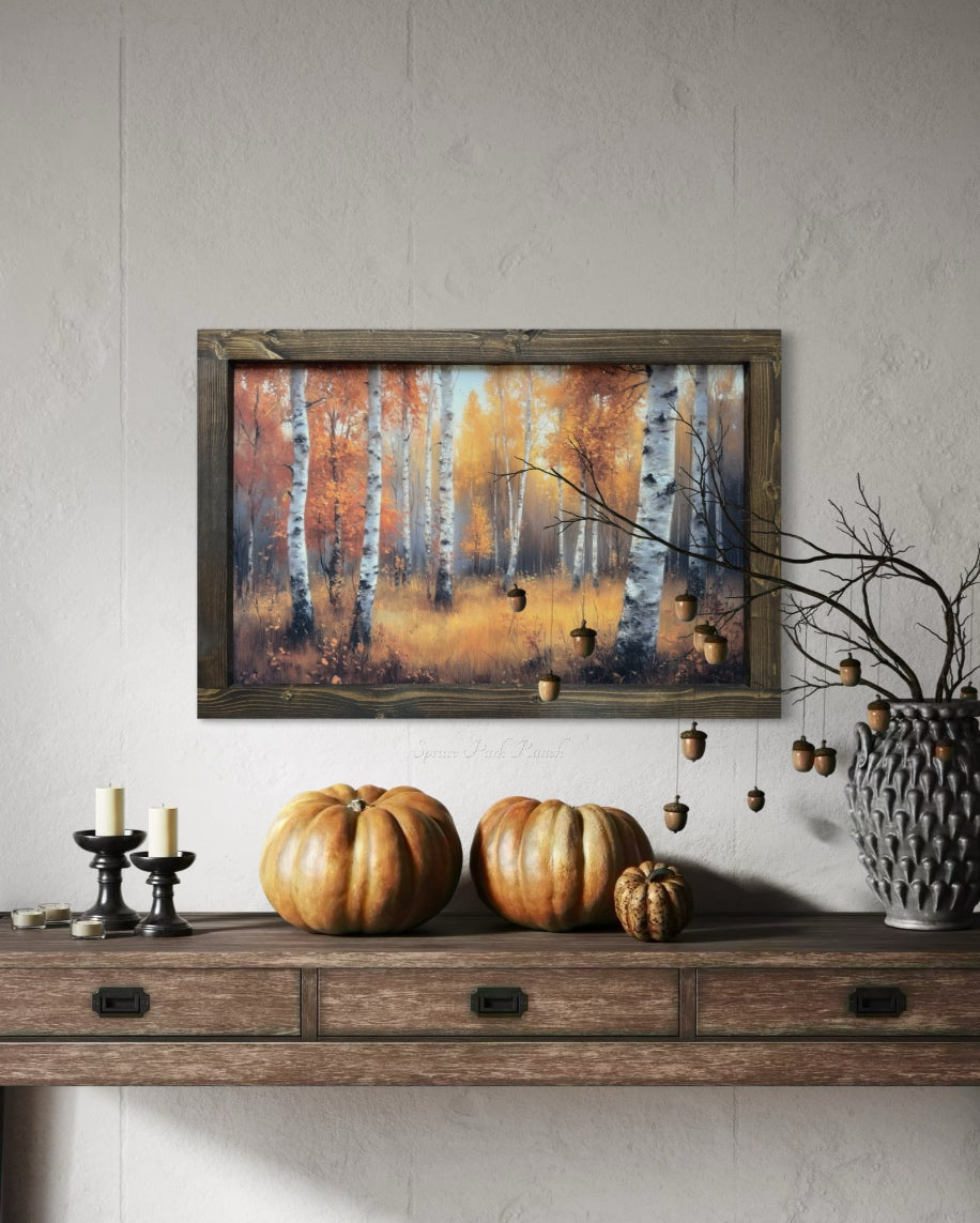 October Grove Canvas Print