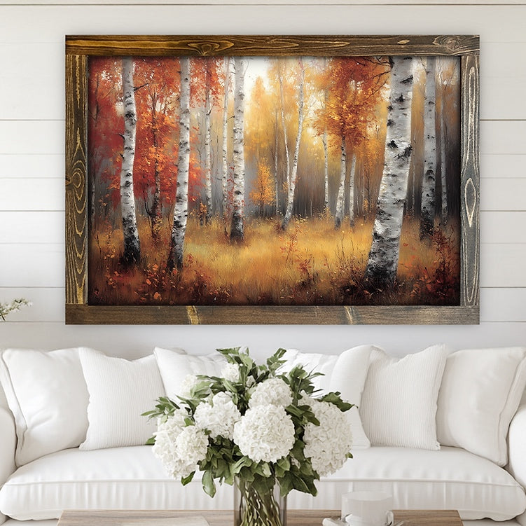 October Grove Canvas Print