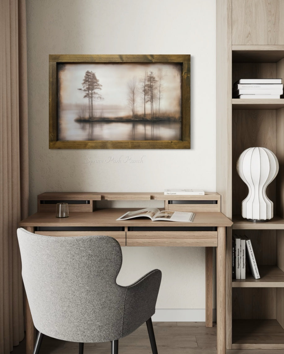 Reflected Hours Canvas Print