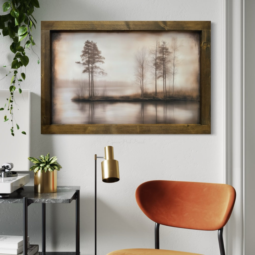 Reflected Hours Canvas Print
