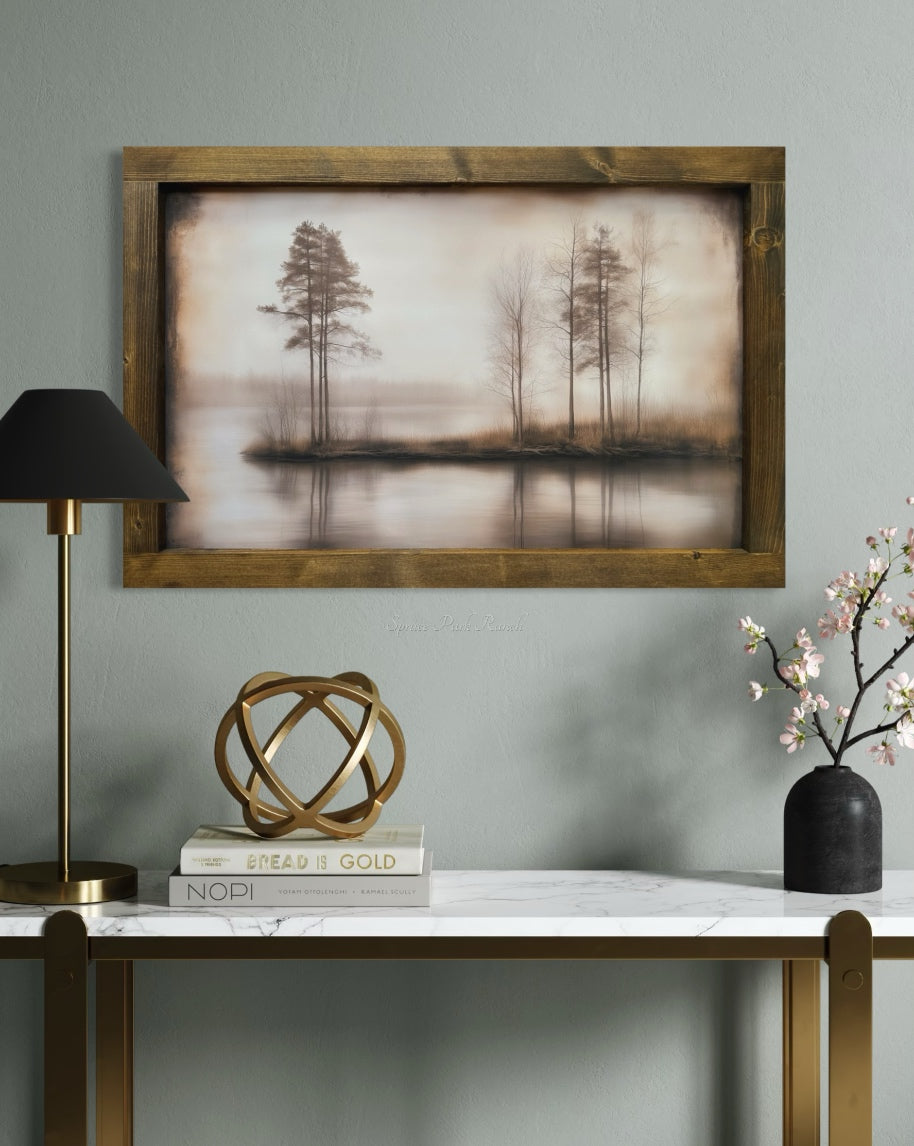 Reflected Hours Canvas Print