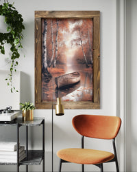 Stillboat Canvas Print