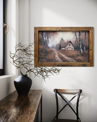 Shaded Pathways Canvas Print