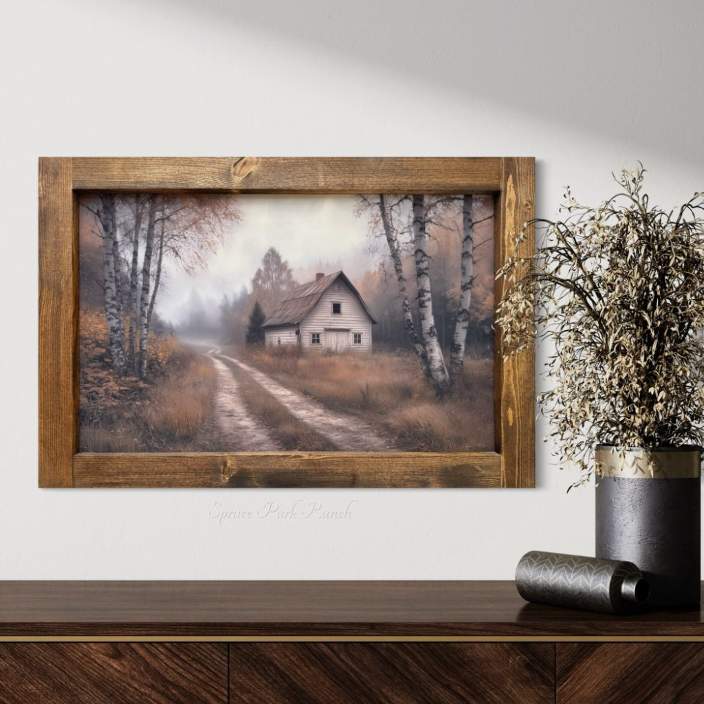 Shaded Pathways Canvas Print