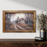 Shaded Pathways Canvas Print
