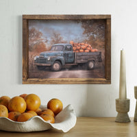 Patchwork Pickup Canvas Print