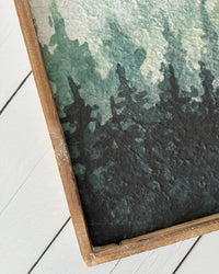 Watercolour Forest Wall Decor