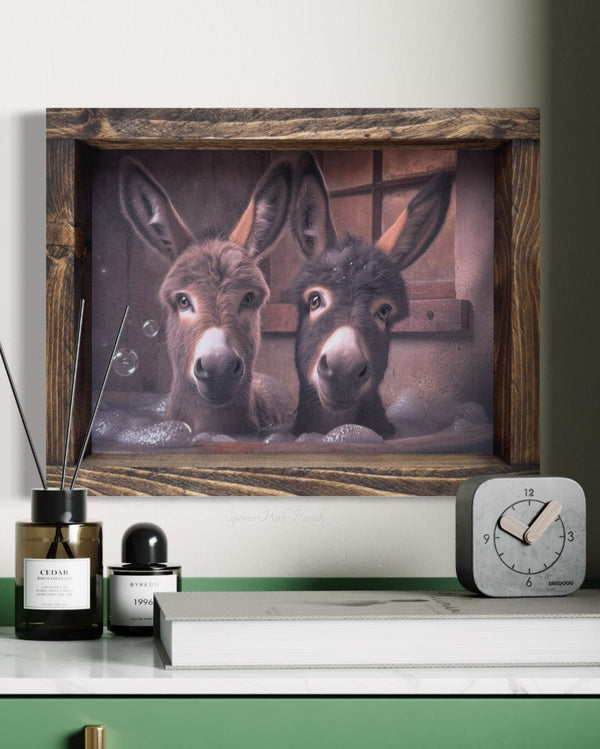 Soapy Sidekicks Canvas Print