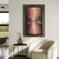 Where the Leaves Drift Canvas Print