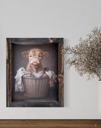 Washday Wonder Canvas Print