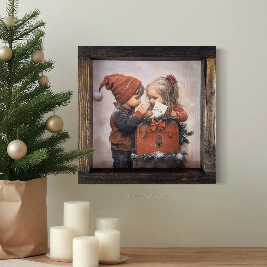 Little Hands Big Dreams Canvas Print