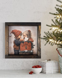 Little Hands Big Dreams Canvas Print