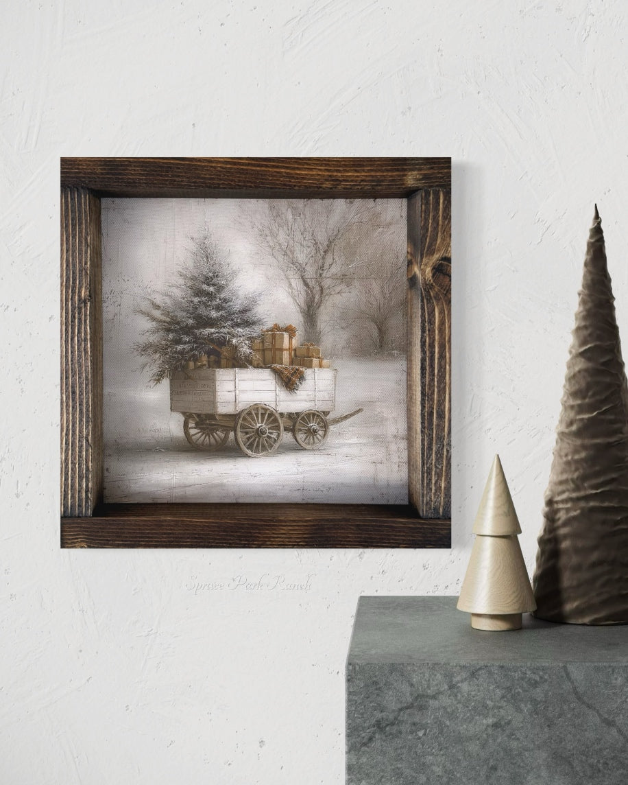 Wagonful of Wonder Canvas Print