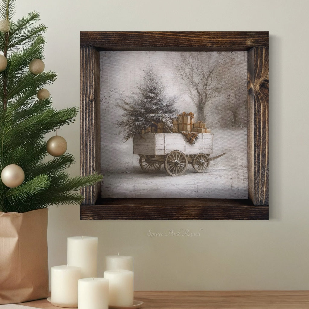 Wagonful of Wonder Canvas Print
