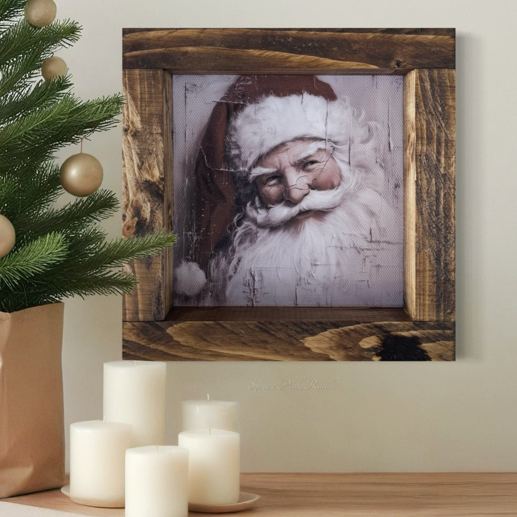 Timeless Claus Canvas Print