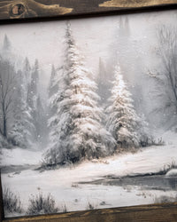 Wintershed Way Canvas Print